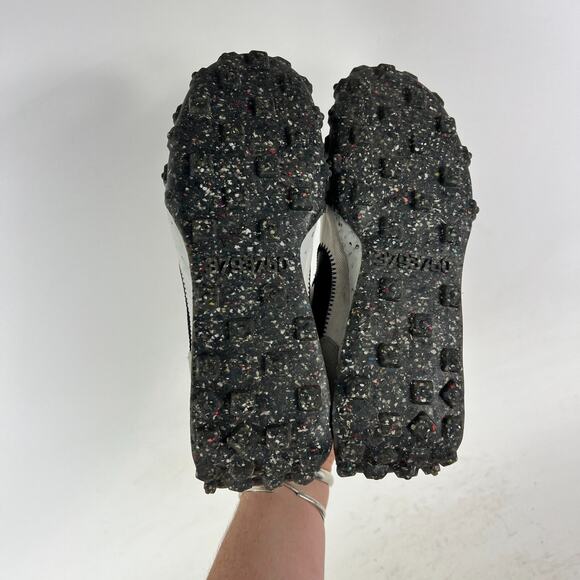 Nike Waffle Racer Crater Shoes Women's 7 White Suede Trainer Lace-Up CT1983-104 - Picture 8 of 10